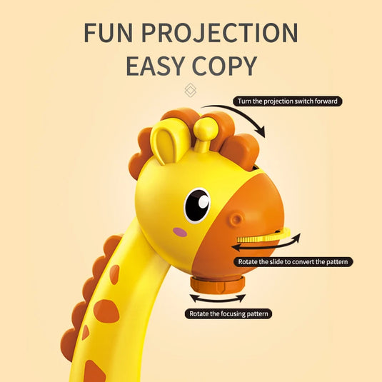 Electric deer projection drawing board multi-functional writing board learning drawing