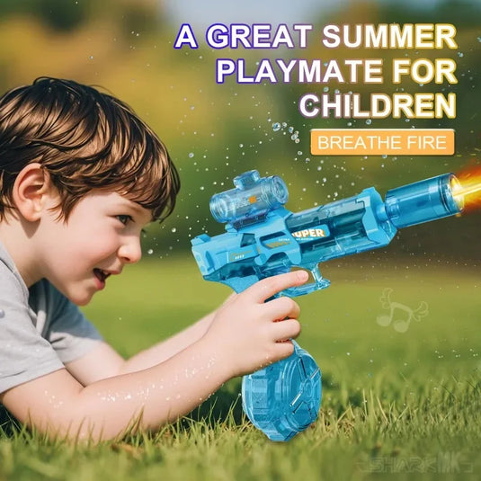 LED Electric Water Gun for Summer Fun | Safe, Automatic, Kid-Friendly