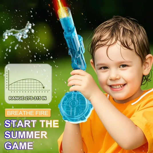 LED Electric Water Gun for Summer Fun | Safe, Automatic, Kid-Friendly